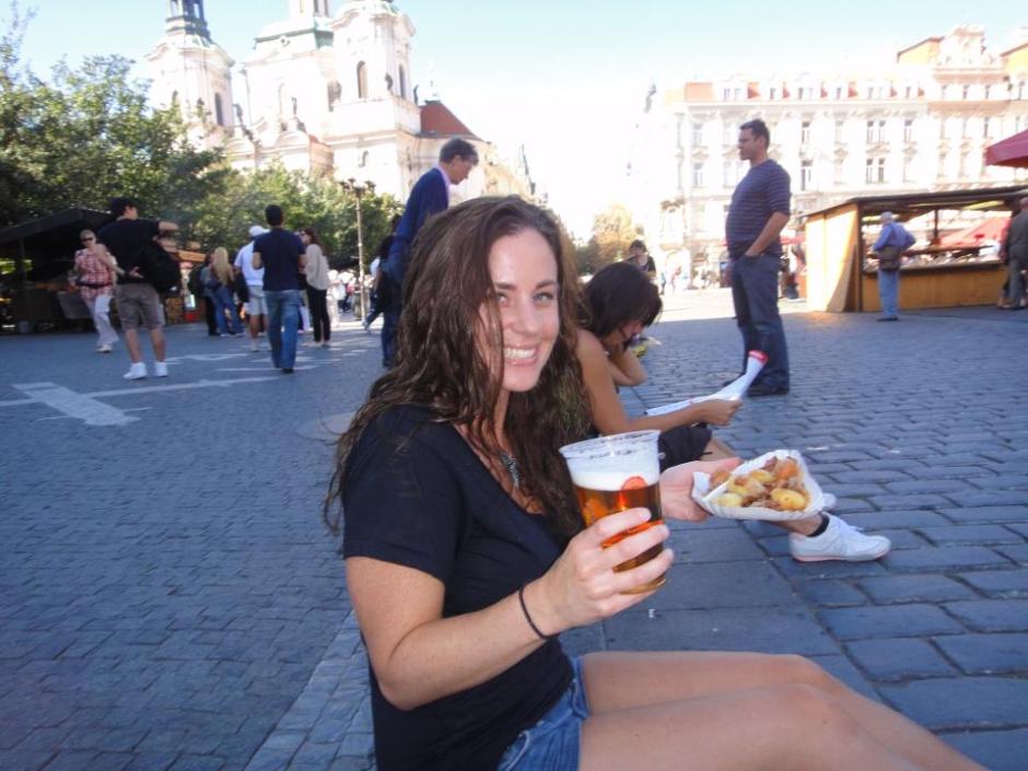 Amazing street food, beer and people watching!