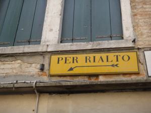 Rialto Rialto, you WILL be the death of me!