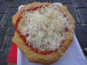 Horrible, awful "pizza"