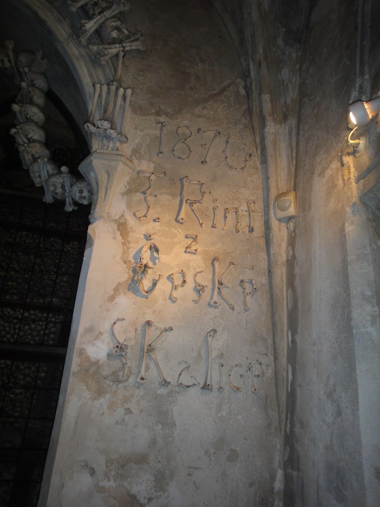 Written words out of bones