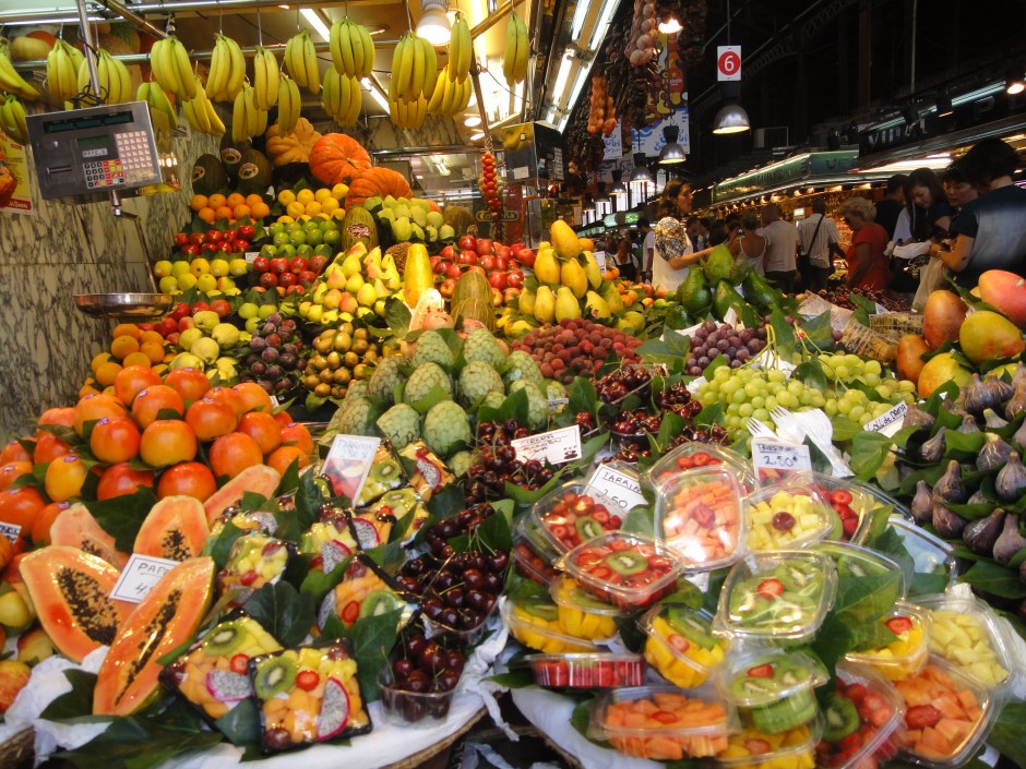 Fresh fruit at the market