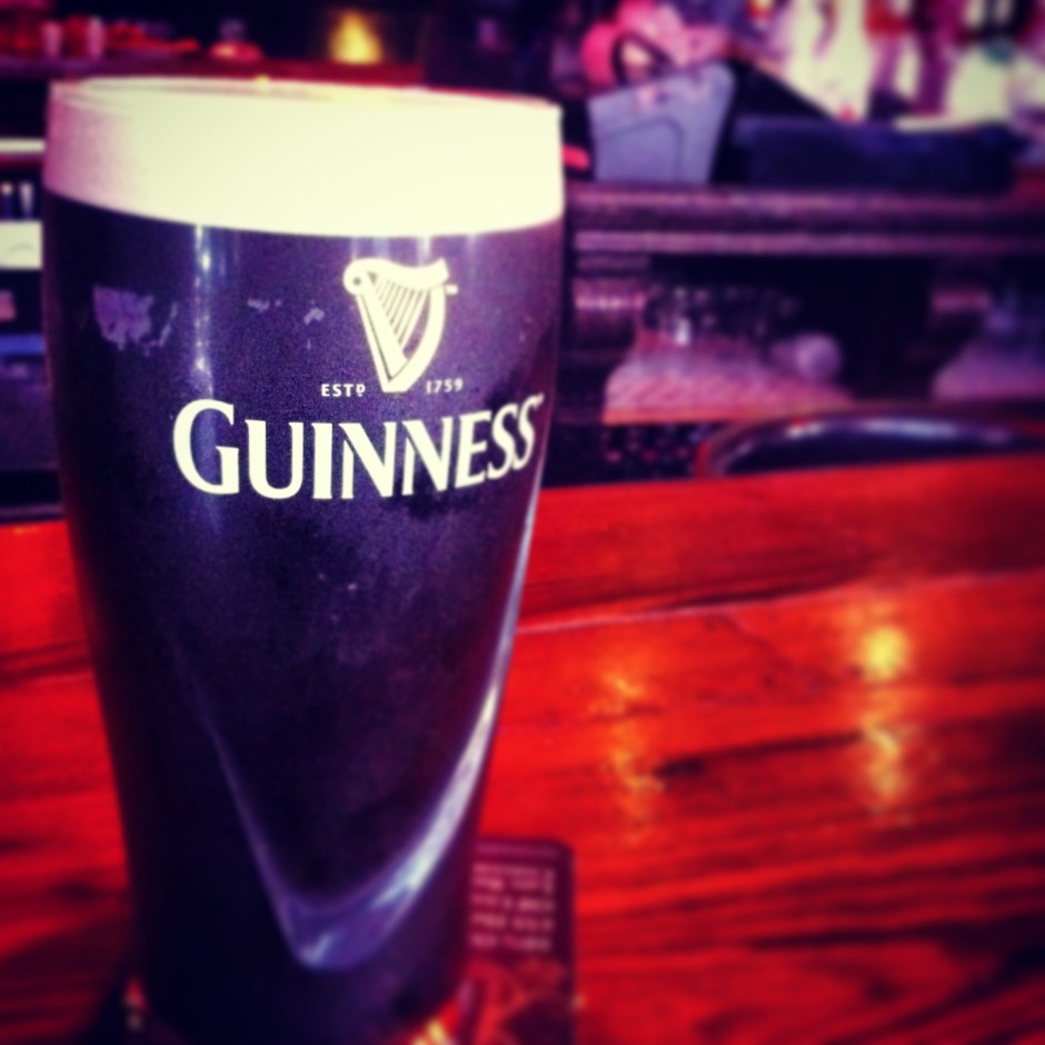 Guinness, baby!