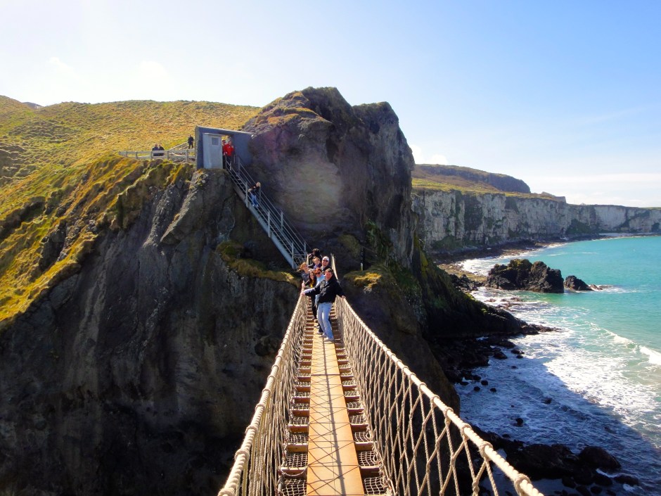 My new friends and I on the bridge!