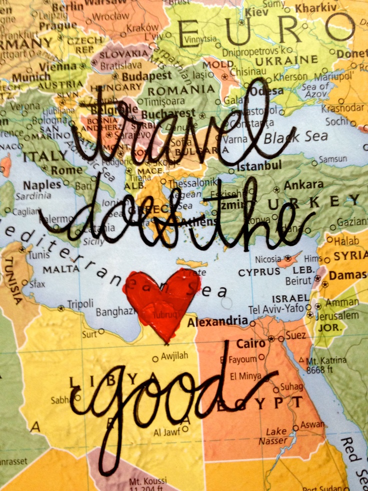 travel does the heart good