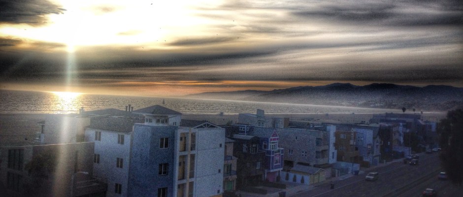 Santa Monica at Sunset
