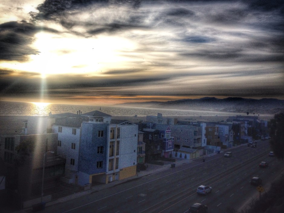 Santa Monica at Sunset